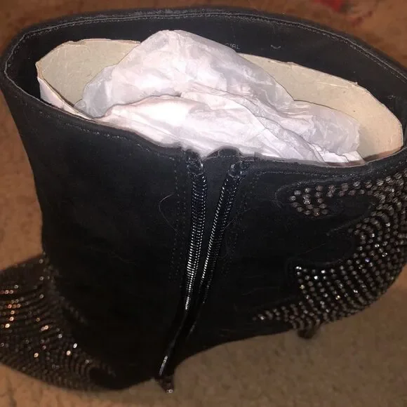 Just Fab beautiful  black 5” stilettos Nwot - Picture 11 of 13